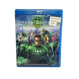 Green‎ Lantern Extended Cut Blu-ray 2011 Ryan Reynolds DC Comics Movie Disc